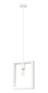 Biała skandynawska lampa wisząca geometryczna - 3X A646 N3-C06 - Lampy sufitowe - miniaturka - grafika 1