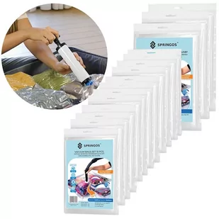 Worek próżniowy 15 szt. pokrowiec na ubrania 2 rozmiary - Pokrowce na ubrania Worek próżniowy 15 szt. pokrowiec na ubrania 2 rozmiary - Pokrowce na ubrania - miniaturka - grafika 1