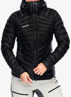 Kurtki narciarskie - Kurtka puchowa damska Mammut Broad Peak IN Hooded Jacket - blk - miniaturka - grafika 1