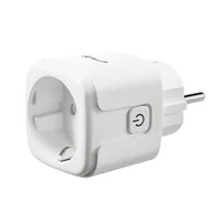 Gniazdka elektryczne - Tellur WiFi AC Plug, energy reading, 3680W, 16A, white - miniaturka - grafika 1