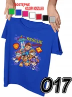 Koszulki męskie - Koszulka Dziecięca Z Nadrukiem Psi Patrol Bajki Pieski Różne - M 134-140 - miniaturka - grafika 1
