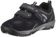 Buty dla chłopców - Swissies Półbuty chłopięce Mark, niebieski - niebieski granatowy Black Silver - 32 EU - miniaturka - grafika 1