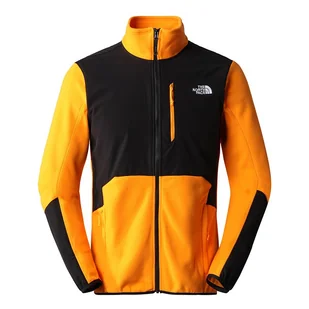Bluza The North Face Glacier Pro 0A5IHS7Q61 - pomarańczowo-czarna - Bluzy sportowe męskie - miniaturka - grafika 1