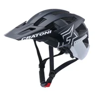 Kaski rowerowe - CRATONI MTB - Kask rowerowy AllSet Pro czarny/biały matowy - miniaturka - grafika 1