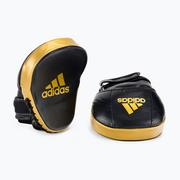 Tarcze i łapy - adidas Łapy bokserskie adidas Adistar Pro Speed czarne ADIPFP01 - miniaturka - grafika 1
