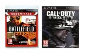 Gry PlayStation 3 - Zestaw 2 Gry Battlefield Hardline + Call Of Duty Ghosts PS3 - miniaturka - grafika 1