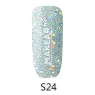 Lakiery hybrydowe - Makear S24 Diamond lakier hybrydowy Makear 8ml - miniaturka - grafika 1