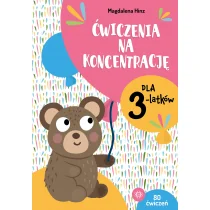 Ćwiczenia na koncentrację dla 3-latków - Pozostałe książki - miniaturka - grafika 1