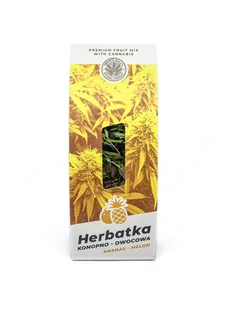 Herbatka konopno owocowa "ANANAS - MELON" 45g - Herbata - miniaturka - grafika 1
