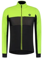Kurtki męskie - Męska Kurtka Rowerowa Rogelli Attq  | Fluor Yellow/Black - Rozmiar Xl - miniaturka - grafika 1