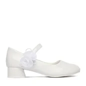 Buty dla dziewczynek - Baleriny JENNY CEO-CM2301026-2 Biały - miniaturka - grafika 1