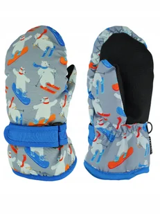 Rękawiczki Dziecięce Zimowe Ciepłe Rękawice Grube Narciarskie Dzieci 12 cm - Rękawiczki dla dzieci - miniaturka - grafika 1