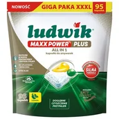 Środki do zmywarek - Kapsułki do zmywarek LUDWIK Maxx Power Plus - 95 szt. - miniaturka - grafika 1