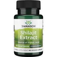 Suplementy naturalne - SWANSON Shilajit extract (mumio) (60kap) D285-53411 - miniaturka - grafika 1
