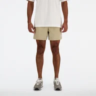 Spodenki męskie - Spodenki męskie New Balance MS41517SOT  beżowe - miniaturka - grafika 1