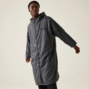 Regatta Unisex Płaszcz Plażowy Quilted Szary, Rozmiar: L/XL - Płaszcze damskie - miniaturka - grafika 1