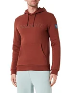 Bluzy męskie - Dolomite Męska bluza z logo, Pecan Brown, XXL, Brązowy pekan, XXL - miniaturka - grafika 1