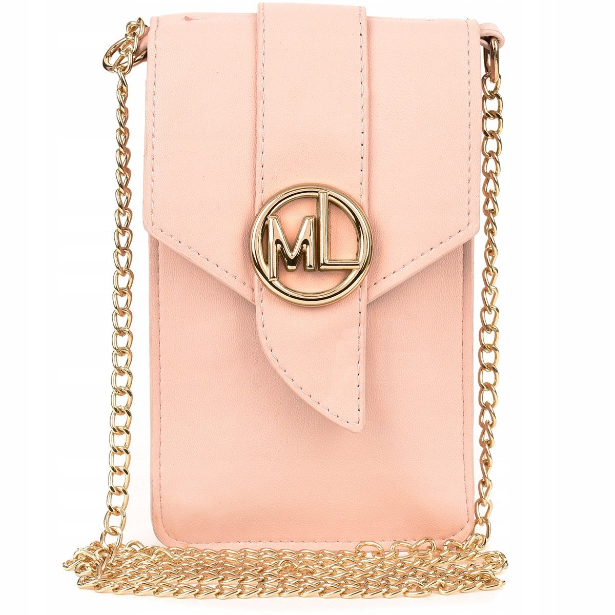 Torebka Saszetka Damska Etui Na Telefon Portfel Mini Listonoszka Różowy