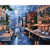 Malowanie po numerach - Ideyka Malowanie po numerach - Romantyzm Włoch 40x50cm - miniaturka - grafika 1
