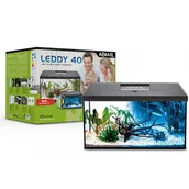 Akwaria i zestawy akwarystyczne - Aquael zestaw akwariowy Leddy 40 Day i Night LED - miniaturka - grafika 1