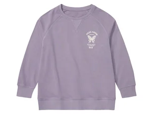 pepperts!® Bluza dziewczęca z bawełną organiczną (Fioletowy, 146/152) - Swetry dla dziewczynek - miniaturka - grafika 1