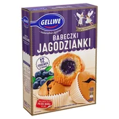 Dodatki do ciast w proszku - Gellwe Babeczki jagodzianki mieszanka do domowego wypieku 307 g - miniaturka - grafika 1