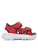 Buty dla chłopców - Skechers Sandały Razor Splash 406513N/RDBK Czerwony - miniaturka - grafika 1