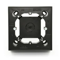 Puszki elektryczne i akcesoria - EFAPEL PUSZKA NATYNKOWA CZARNY MAT 10976 APM - miniaturka - grafika 1