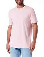 Koszulki męskie - s.Oliver Męski T-shirt z krótkim rękawem, fioletowy/różowy, XXL, liliowy/różowy, XXL - miniaturka - grafika 1