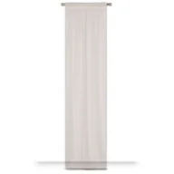 Zasłony - Panel okienny na taśmie marszczącej z naturalnym efektem lnu - miniaturka - grafika 1