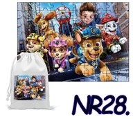 Puzzle - PUZZLE 96 EL. UKŁADANKA PREZENT PSI PATROL PIESKI + WORECZEK Z NADRUKIEM - miniaturka - grafika 1