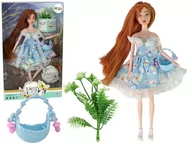 Domki dla lalek - Lalka Dla Dzieci Emily Wiosenna Rude Włosy Kwiaty Import LEANToys - miniaturka - grafika 1