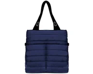 Torebki damskie - Solome, Torebka Shopperka Pikowana, Granatowa - miniaturka - grafika 1