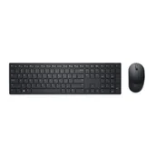 Myszki - DELL KM5221W klawiatura Dołączona myszka RF Wireless QWERTY Hiszpański Czarny KM5221WBKB-SPN KM5221WBKB-SPN - miniaturka - grafika 1