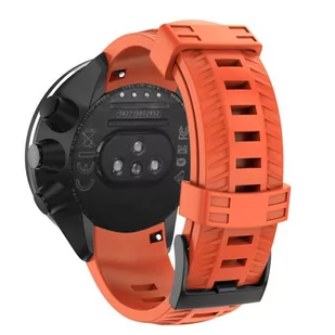 Opaska Pasek Bransoleta Smooth Suunto 9 / Baro / Spartan Sport Pomarańczowa - Akcesoria do smartwatchy - miniaturka - grafika 1