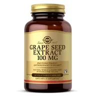 Witaminy i minerały - Solgar Pestki z winogron ekstrakt 100 mg - 60 kapsułek - miniaturka - grafika 1
