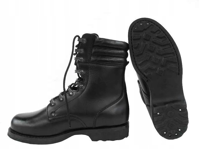 Buty Mundurowe Desanty Skoczki Wojskowe Czarne 36 [36]