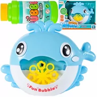 Bańki mydlane - Maszynka Do Robienia Baniek Rybka Automat + Płyn - miniaturka - grafika 1