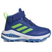 Koszulki i topy damskie - Buty adidas Fortarun All Terrain Cloudfoam Sport Running Elastic Lace And Top Strap GZ1806 - niebieskie - miniaturka - grafika 1