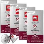 Kawa w kapsułkach i saszetkach - 4x Kapsułki Illy Intenso 10szt. - miniaturka - grafika 1