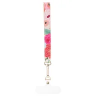 Uchwyty samochodowe do telefonów - Rifle Paper Phone Wristlet - Uniwersalna smyczka do telefonu (Garden Party Blush) - miniaturka - grafika 1