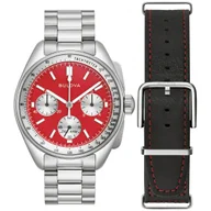 Zegarki męskie - Zegarek Męski Bulova 96K115 srebrny - miniaturka - grafika 1