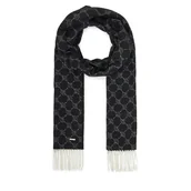 Apaszki i szaliki damskie - Szalik JOOP! Fabio 30043427 Czarny - miniaturka - grafika 1