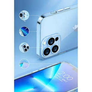 Kingxbar Elegant Series etui iPhone 13 Pro obudowa pokrowiec na tył plecki przezroczysty - Etui i futerały do telefonów - miniaturka - grafika 4