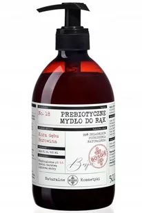 Bosqie Bosqie Natural Hand Soap No.18 Naturalne prebiotyczne mydło do rąk - kora dębu i borowina 500 ml - Mydła - miniaturka - grafika 1