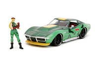 Samochody i pojazdy dla dzieci - JADA STREET FIGHTER 1969 CHEVROLET CORVETTE STINGRAY ZL1 + FIGURKA CAMMY 1:24 5061 - miniaturka - grafika 1