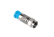 Złącza, przejściówki, adaptery - LP Wtyk SAT F kompresyjny LEC-WTY0630 - miniaturka - grafika 1