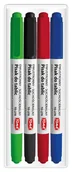 Markery do tablic - Toma pisaki do tablic suchościeralnych, 4 kolory - miniaturka - grafika 1