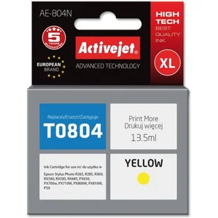 ActiveJet AE-804N zamiennik Epson T0804 - Tusze zamienniki - miniaturka - grafika 1
