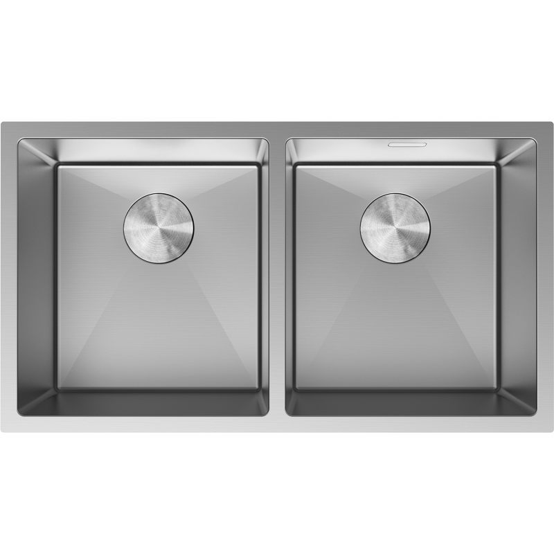 Mexen Binox zlewozmywak stalowy 2-komorowy 800 x 450 mm, inox - 6421802000-01
